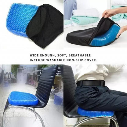 Gel Orthopedic Seat Cushion for Back Pain